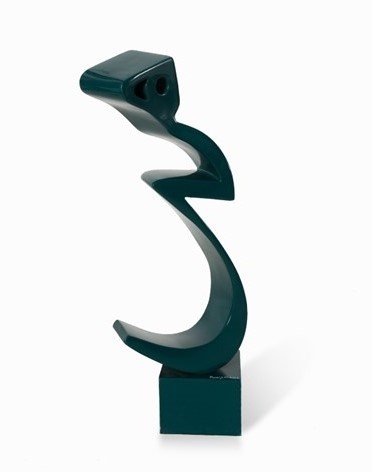 Parviz Tanavoli, Heech in Green, 2007