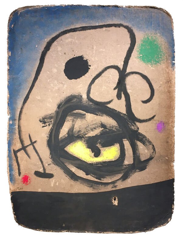 Joan Miro, Oiseau s'envolant, 1963