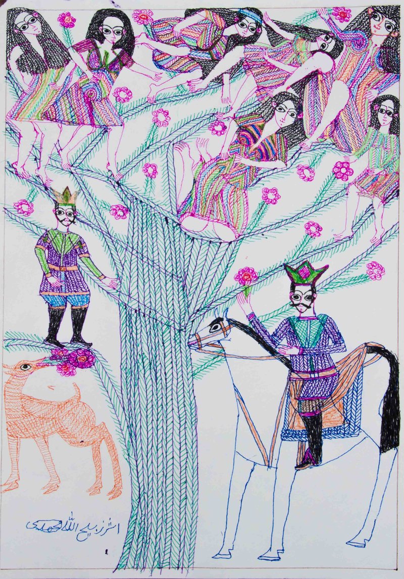 Zabihollah Mohammadi, Untitled, 2017