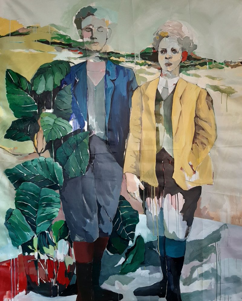 Golnaz Afraz, Transparent time, 2020