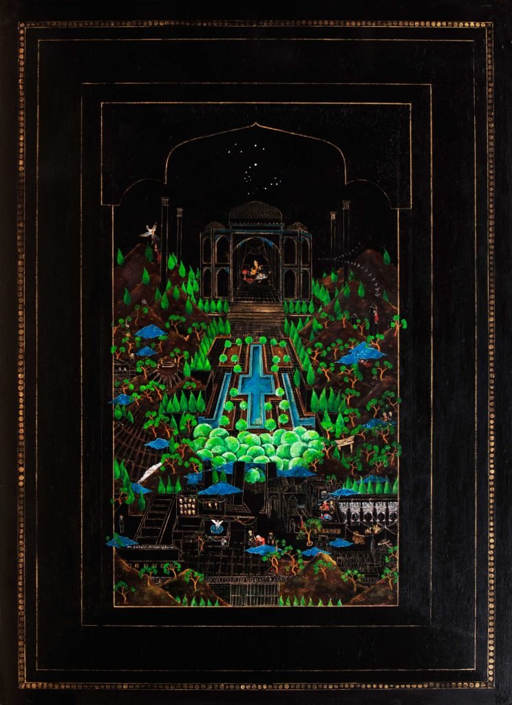 Homa Bazrafshan, Black Dome, 2011