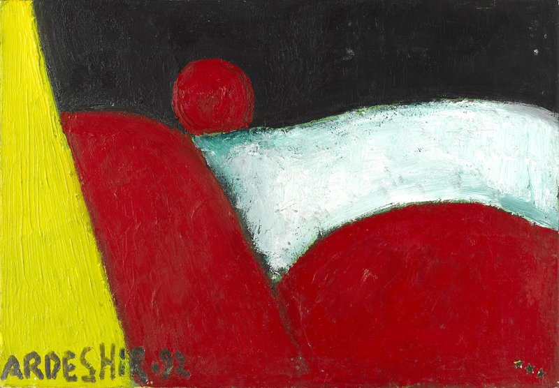 Ardeshir Mohassess, Abstract Composition, 1992