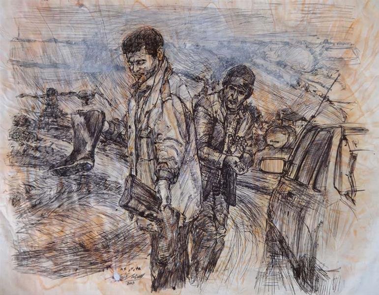 Esmaeil Ghanbari, Untitled, 2016