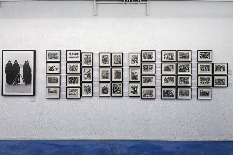 PHOTO BY M. SAYAD - War's Photos, installation view