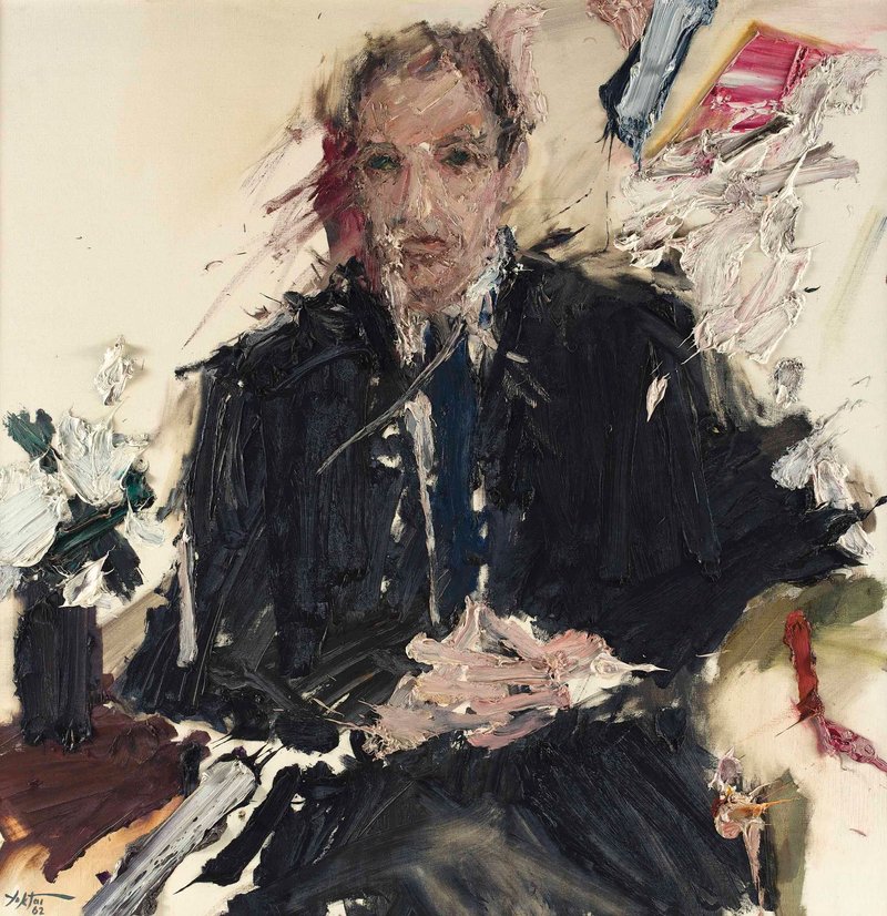 Manoucher Yektai, Portrait of Karl Flinker, 1962