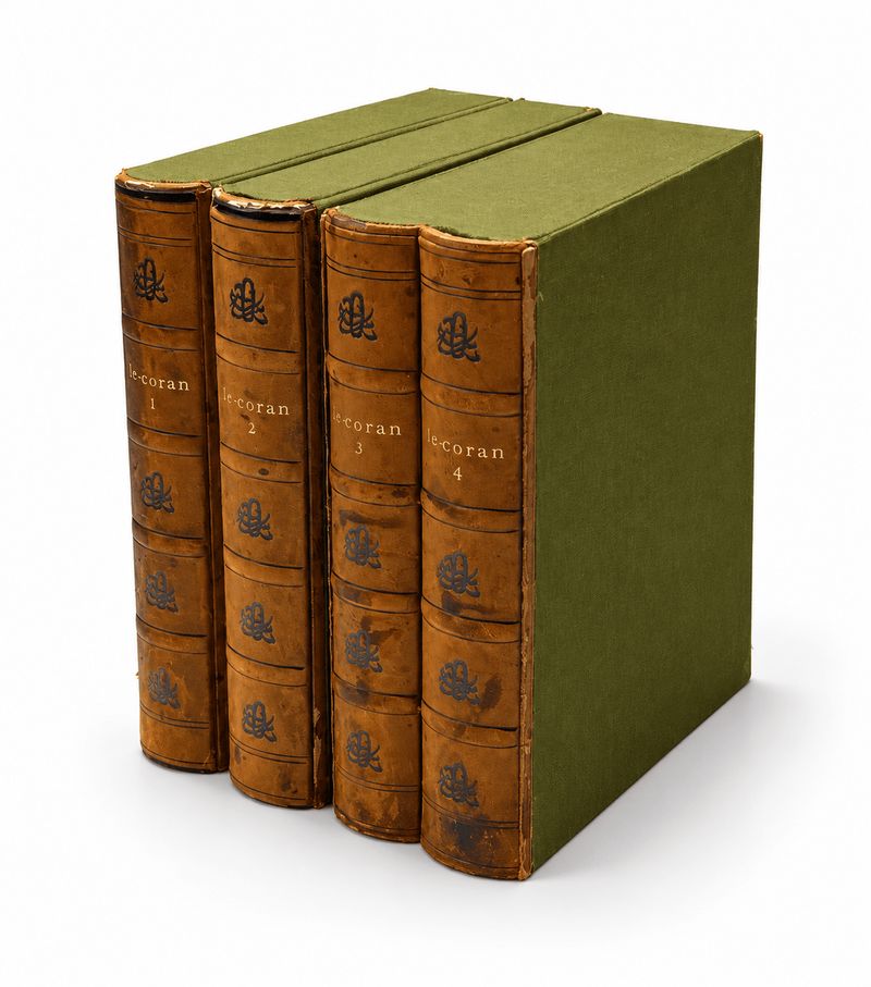Charles Hossein Zenderoudi, Le Coran, Vols. 1–4, 1972
