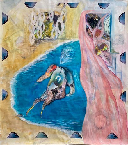 Atousa Bandeh, Paths diverging to my home, 2024