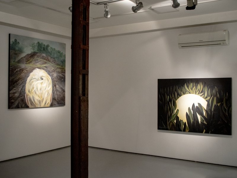 I was here, installation view