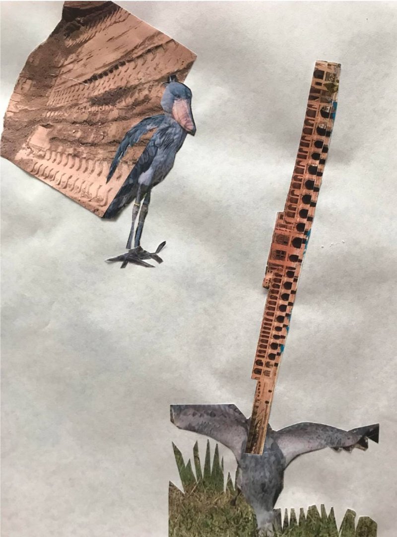 Leila Mokhtari, Collage