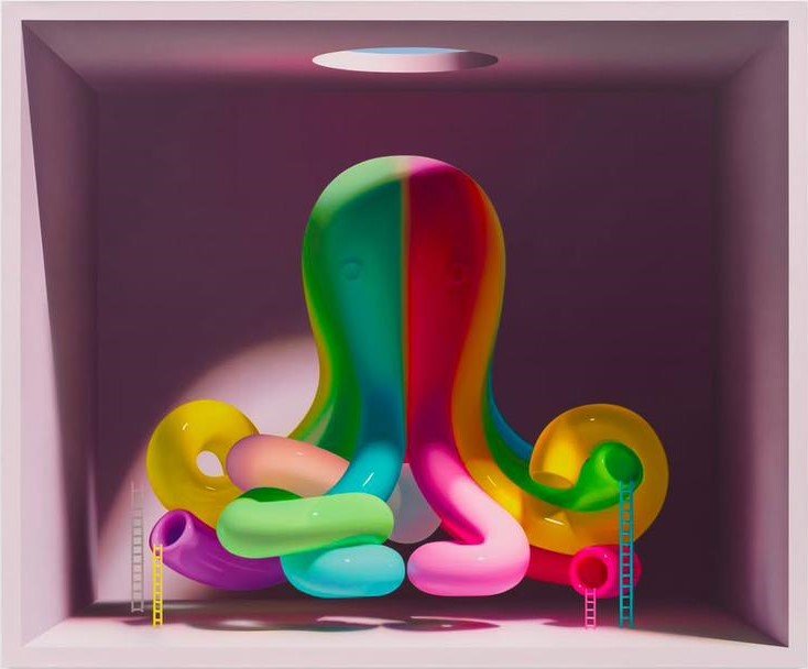 Mehdi Ghadyanloo, The Sacred Spectrum, 2025