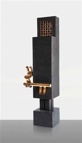 Parviz Tanavoli, Poet and the Key, 2008