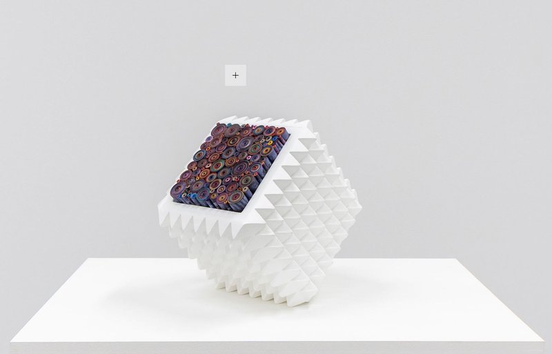 Hadieh Shafie, Aubergine 4, 2021