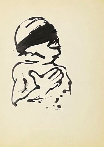 Alireza Espahbod, Untitled, 1988