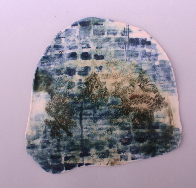 Marjan Baniasadi, A Rainy Summer Day, 2019