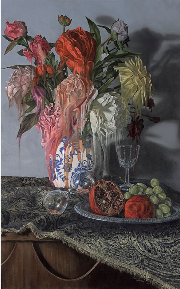 Niki Zarrabi, Not so Still Life II, 2024