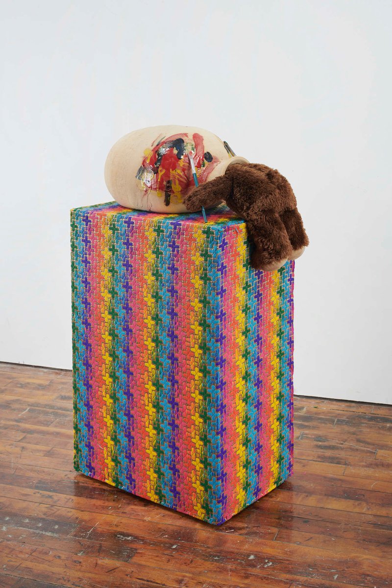 Hadi Falapishi, Blind Painter - Brown Bear, 2021