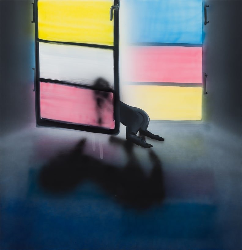 Tala Madani, Shifted Window, 2020