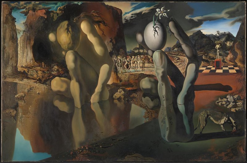 Salvador Dali, Metamorphosis of Narcissus, 1937