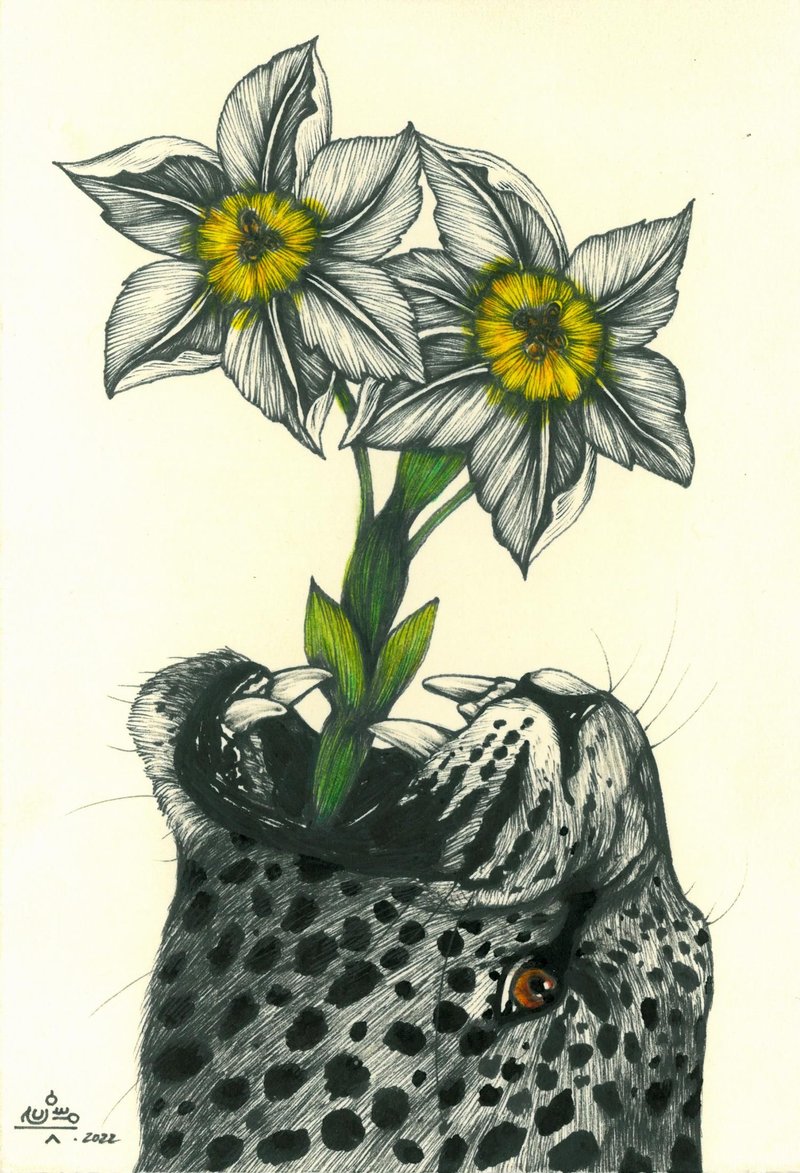 Mohsen Ahmadvand, Happy Narcissus, 2022