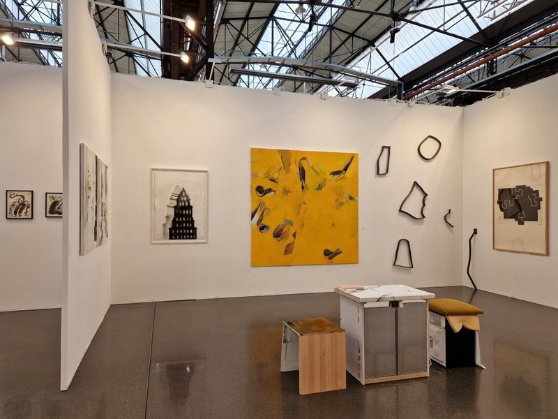 Installation view.