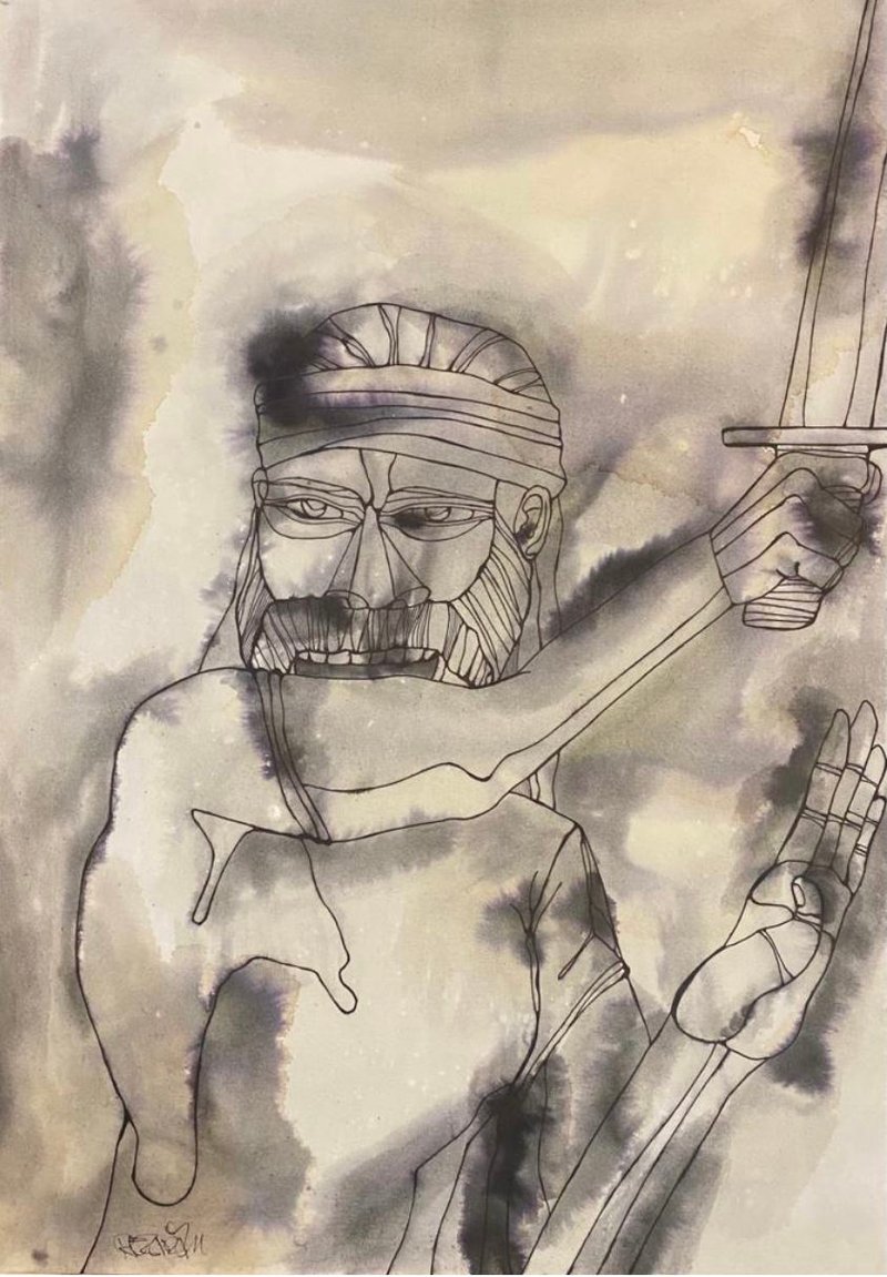 Reza Razm, Untitled, 2022