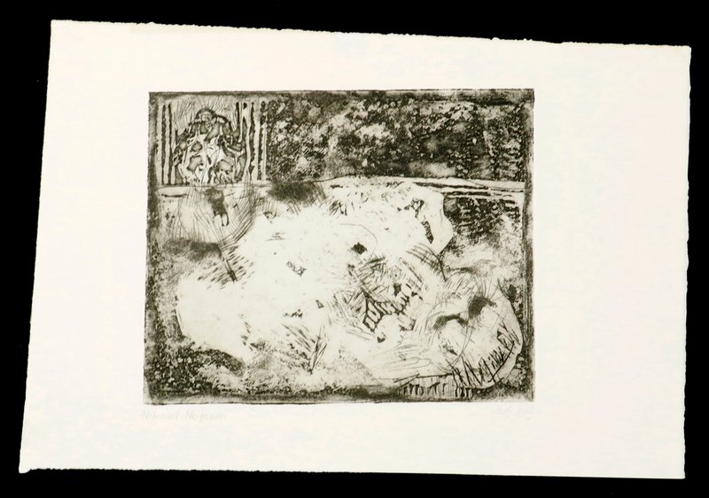 Nikzad Nodjoumi, Untitled Abstract