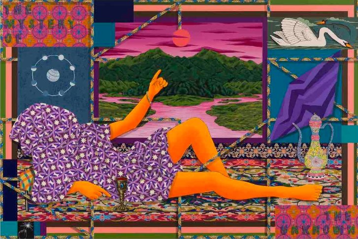 Amir H Fallah, The Mystery of the Unknown, 2023
