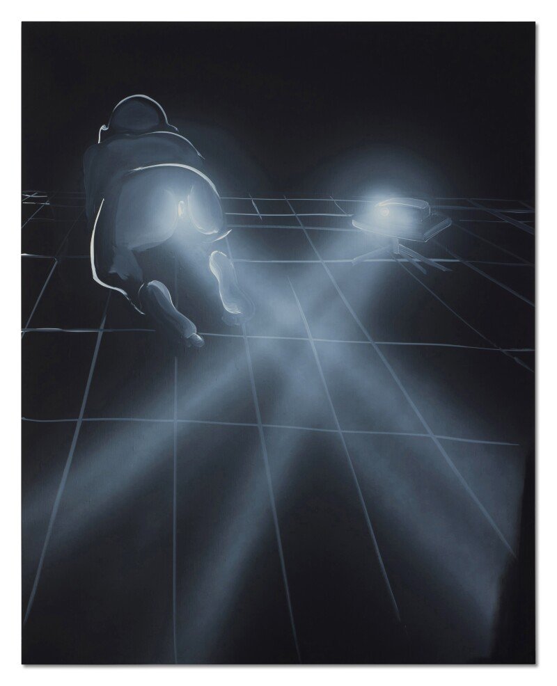 Tala Madani, Crossing Light, 2018