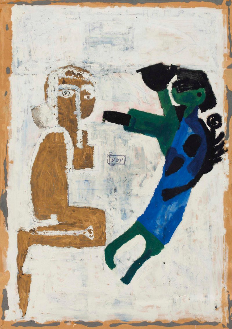 Parviz Tanavoli, The Vanishing Image, 1960