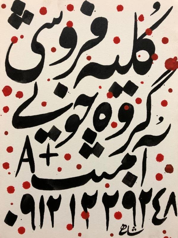 Abolfazl Shahi, Untitled