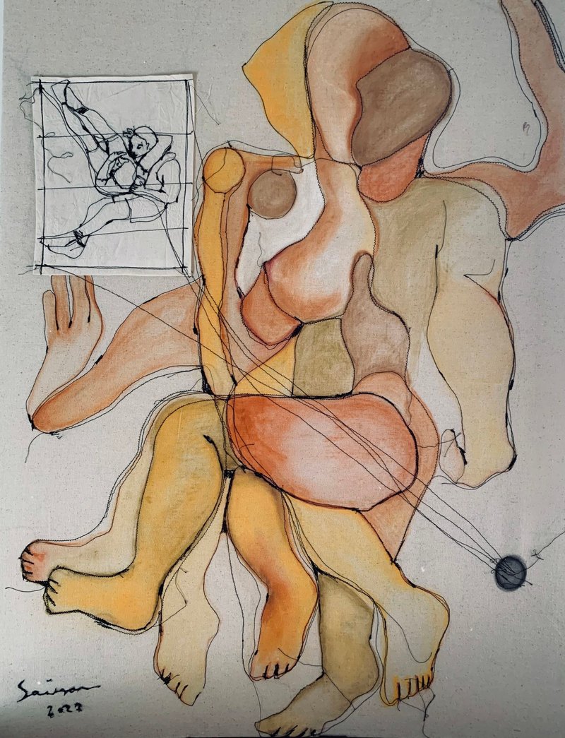 Saina Heshmati, Naked Honesty, 2023