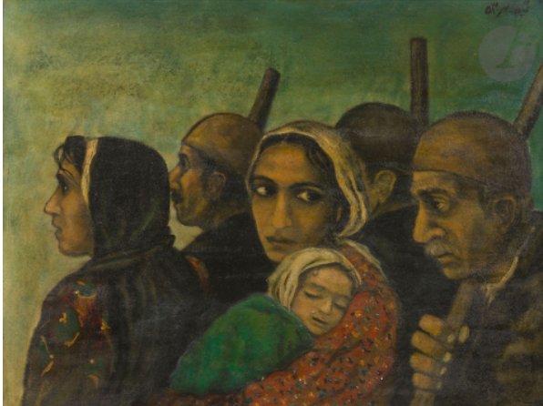 Samila Amirebrahimi, Kurdish Peasant Emigration, 1974