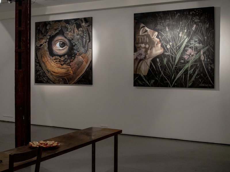 I was here, installation view