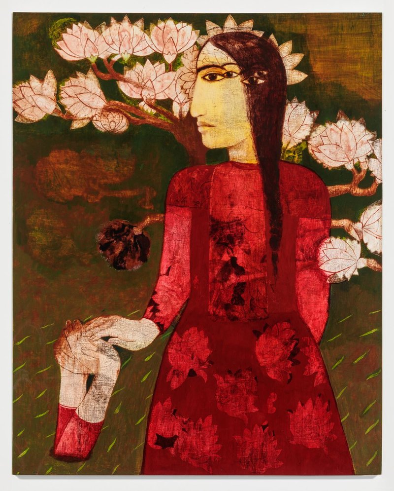 Samira Abbassy, Floral Transfusion, 2022