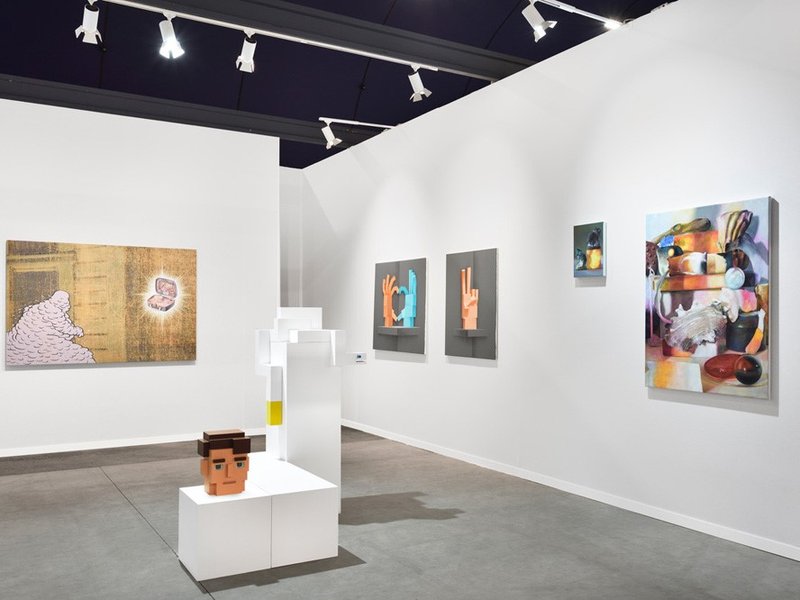 Installation view.