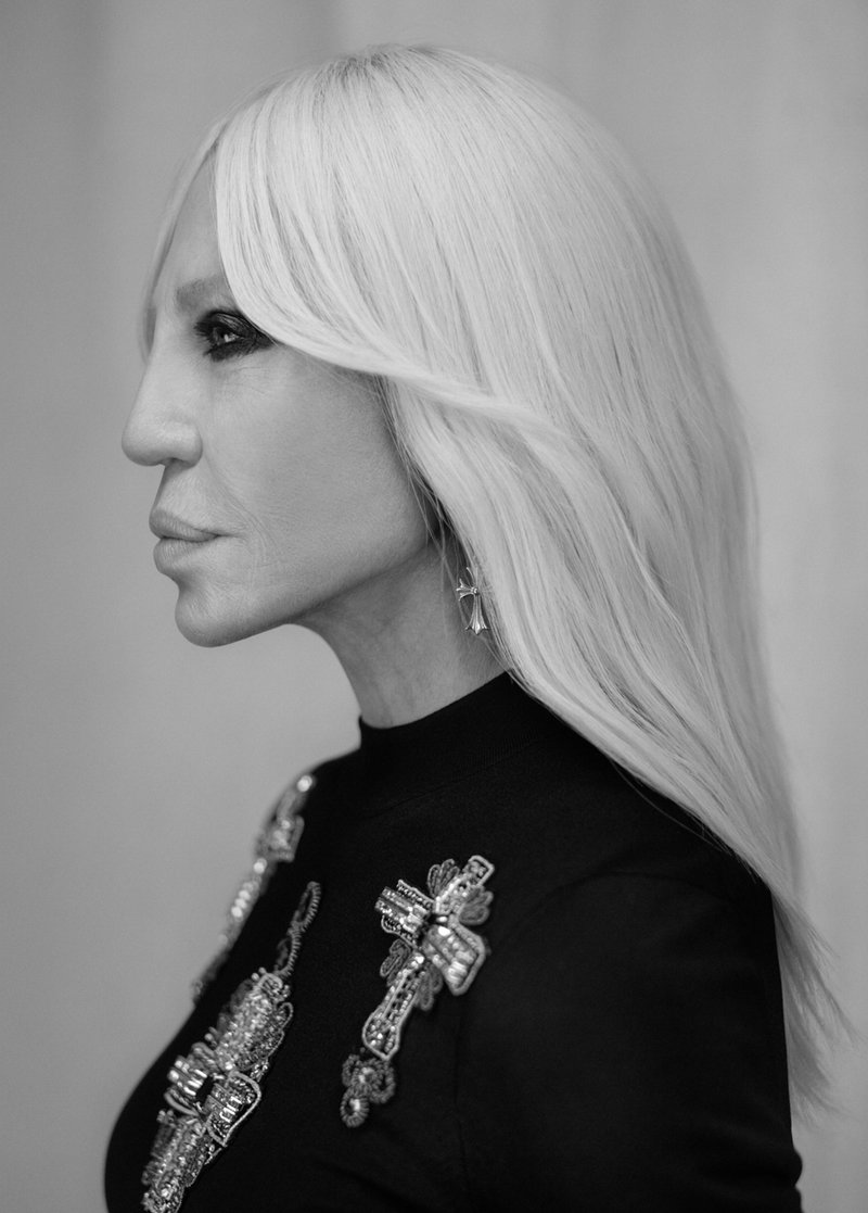Rahi Rezvani, Donatella Versace, 2018