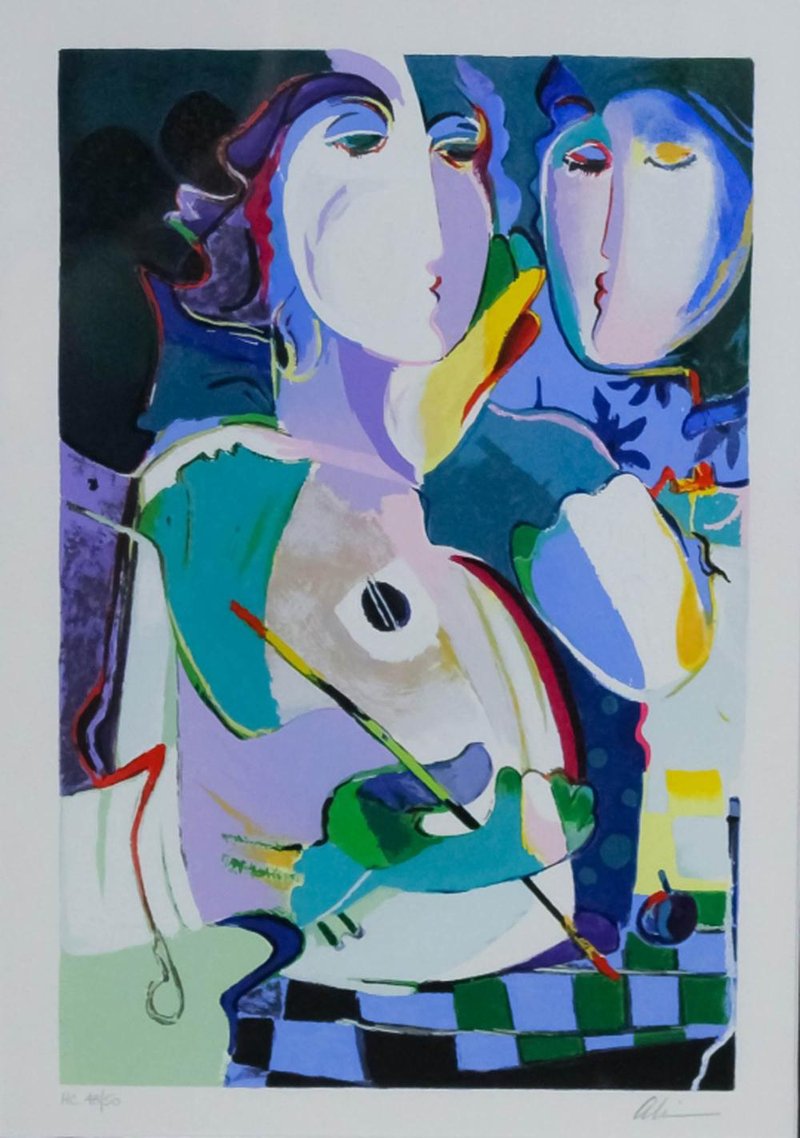 Ali Golkar, The Figurative Serigraph