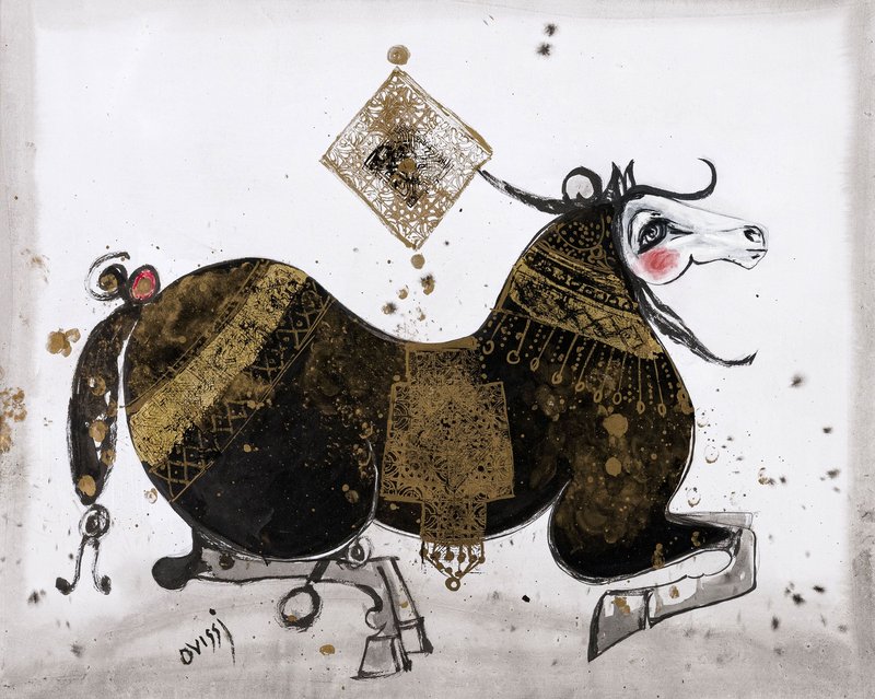 Nasser Ovissi, Cheval sautant
