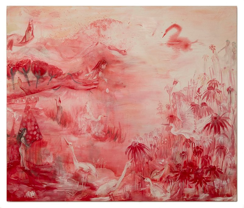 Saba Farhoudnia, Falling Petals, Standing Roses, 2024