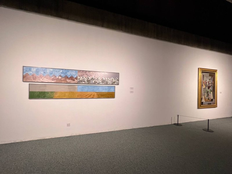 رد پا، نمای چیدمان.