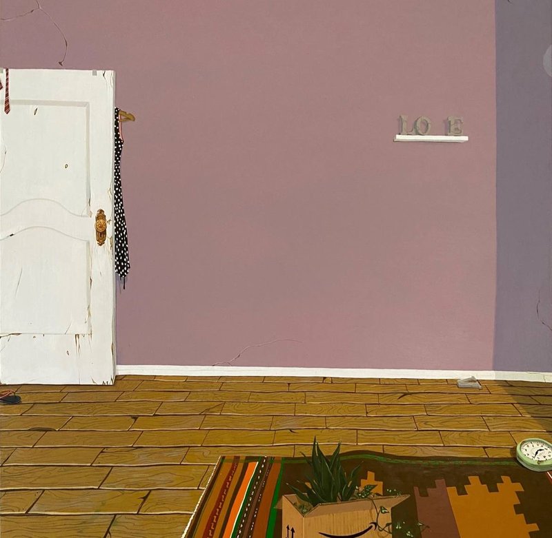 Azadeh Nia, Purple Room, 2020