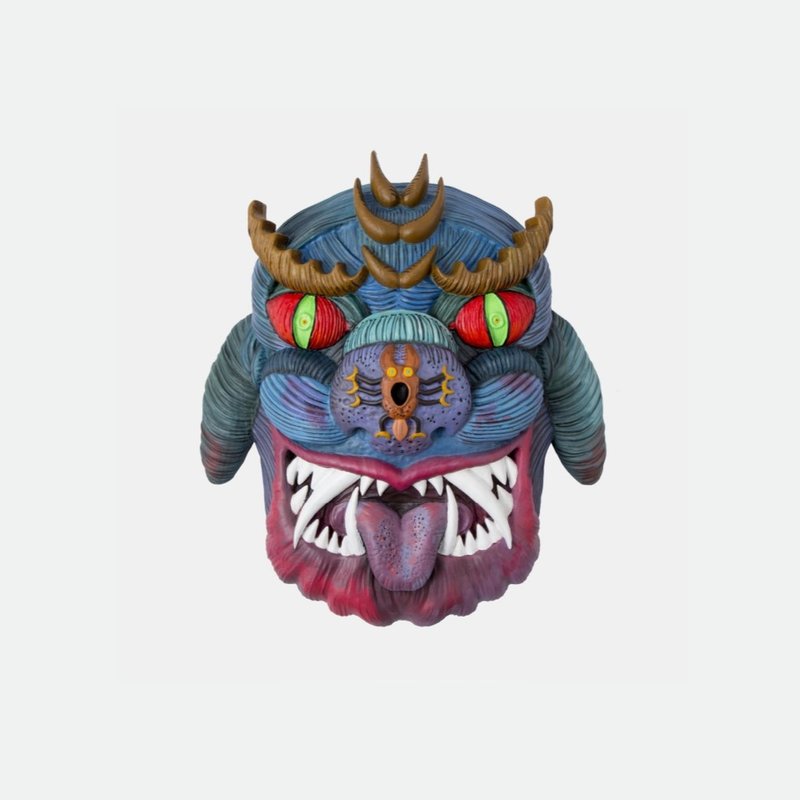 Ali Akbar Sadeghi, Mad Mask No.5, 2022