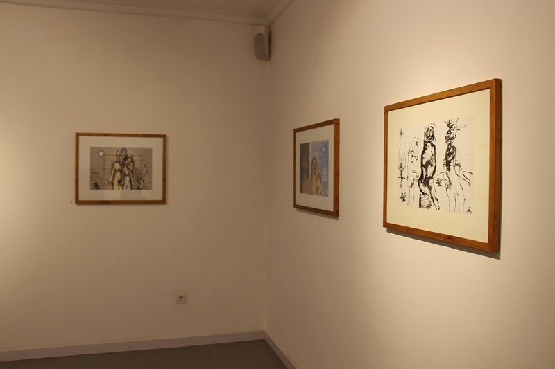 Drawing Exhibition, installation view