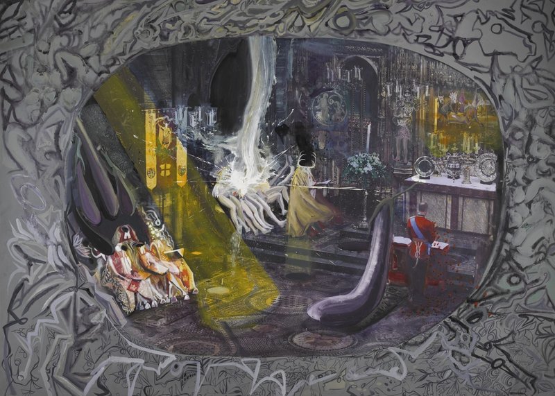 Rokni Haerizadeh, In the Wry Bleakness of Winter, 2014
