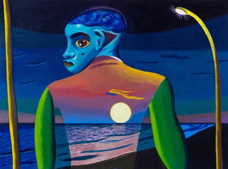 Morteza Khakshoor, Nightfall, 2021