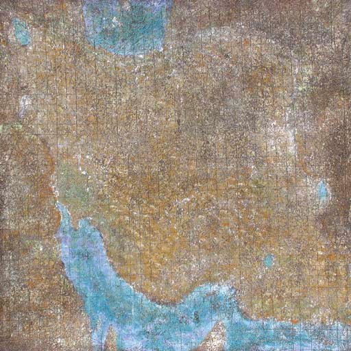 Farhad Moshiri, Map of Iran, 2000