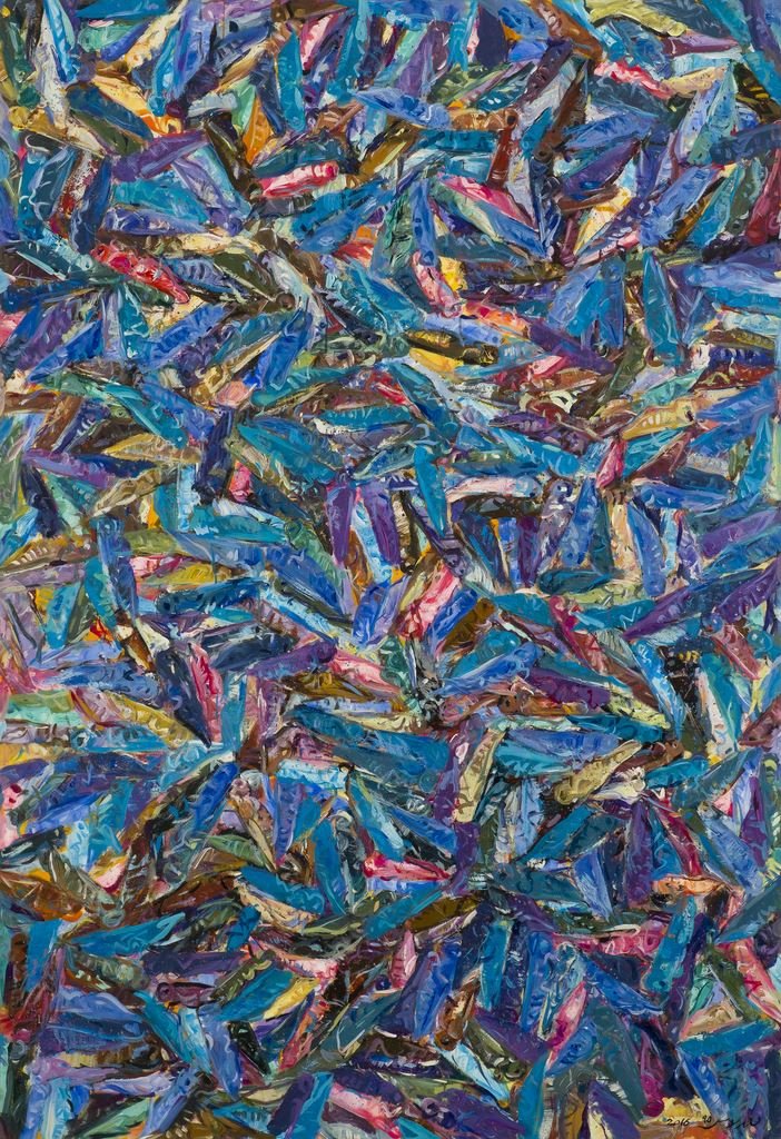 Dariush Hosseini, Persian carpet6, 2016