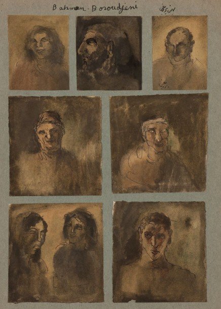 Bahman Borojeni, Portrait, 1965