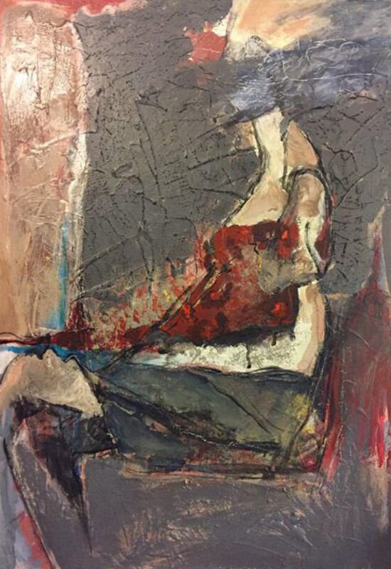 Elham Ghorbanishad, Woman Without Number, 2016