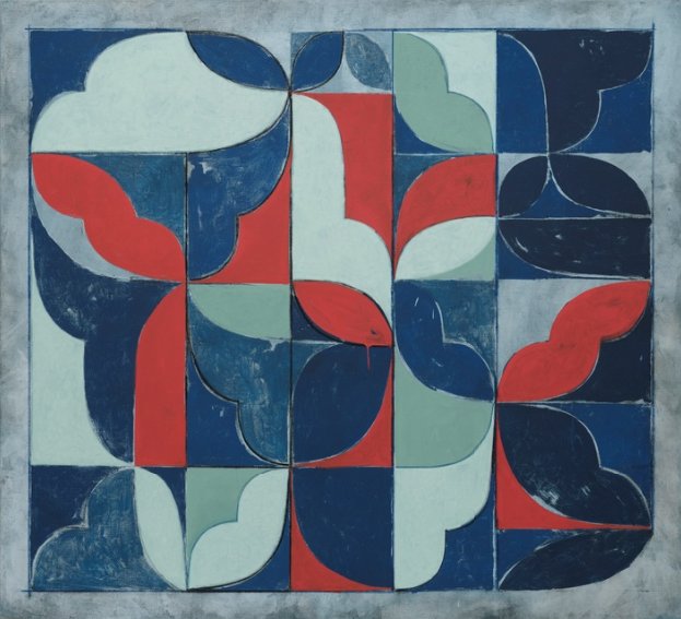 Kamrooz Aram, Untitled (Arabesque Composition), 2023